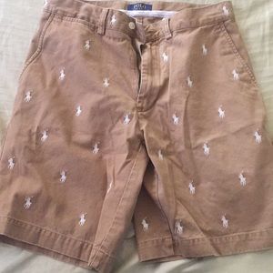 Polo khaki shorts